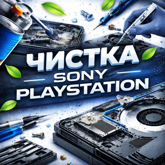 Чистка Sony PlayStation во Львове