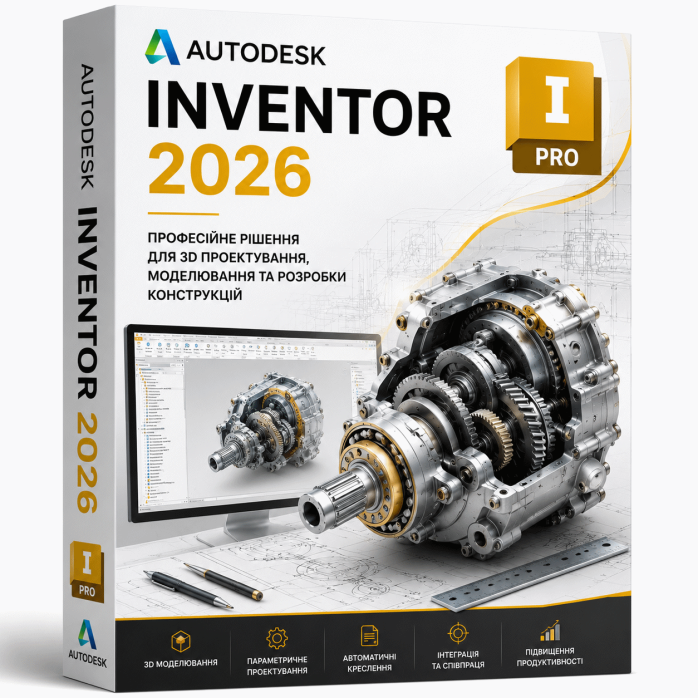 Установка Autodesk Inventor 2026