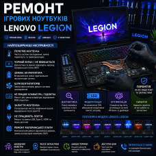 Ремонт игровых ноутбуков Lenovo Legion