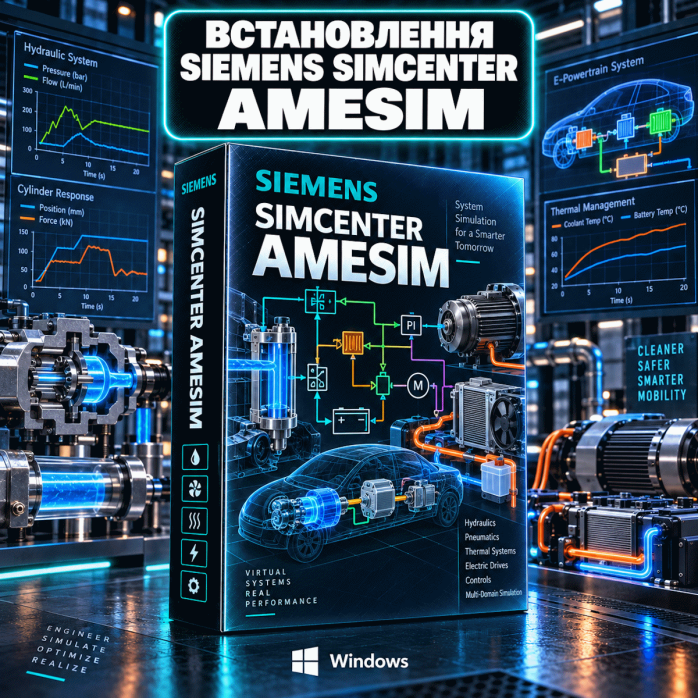 Встановлення Siemens Simcenter Amesim