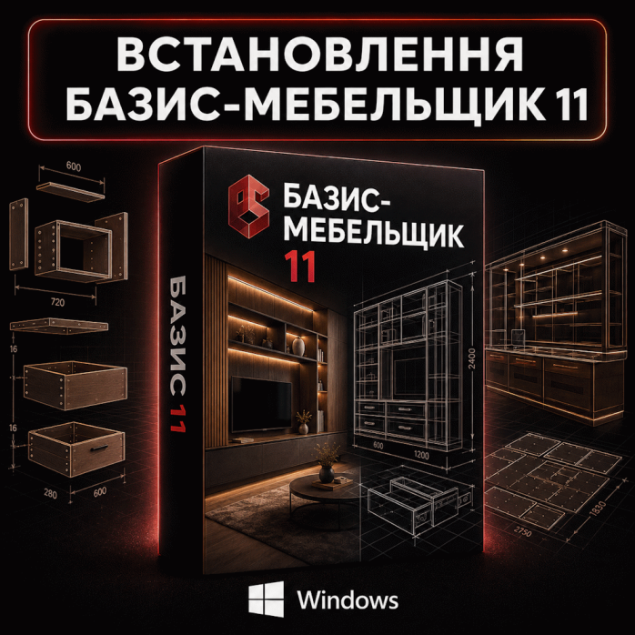 Встановлення Базис Мебельщик 11