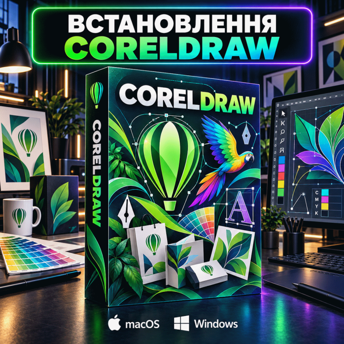 Встановлення CorelDRAW Graphics Suite