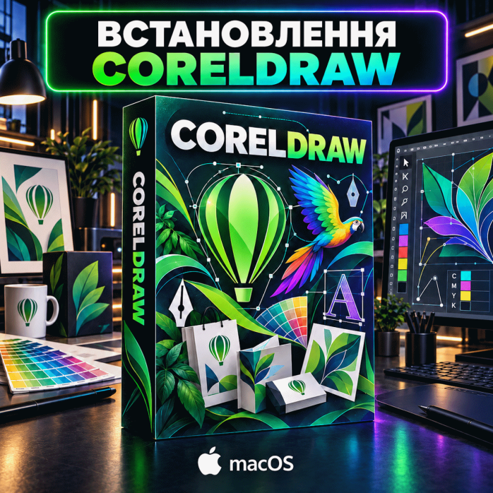 Установка CorelDRAW на Mac