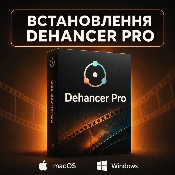 Установка Dehancer Pro для кинематографической обработки видео