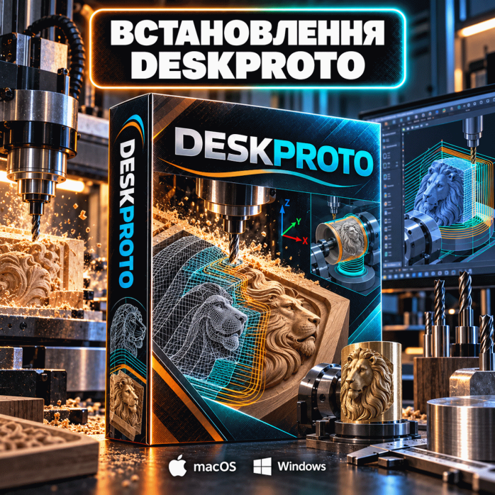 Встановлення DeskProto 