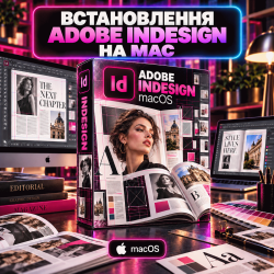 Встановлення Adobe InDesign на Mac