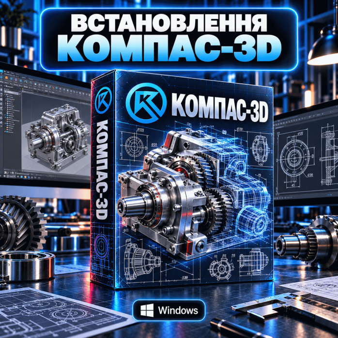 Встановлення КОМПАС-3D