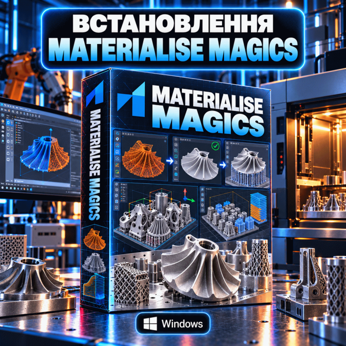 Встановлення Materialise Magics на Windows