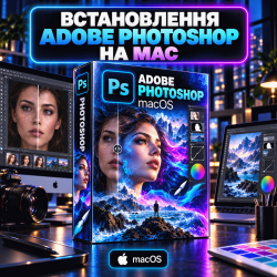 Установка Adobe Photoshop на Mac