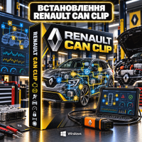 Установка Renault Can Clip