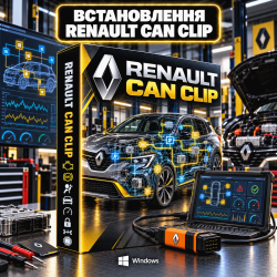 Установка Renault Can Clip