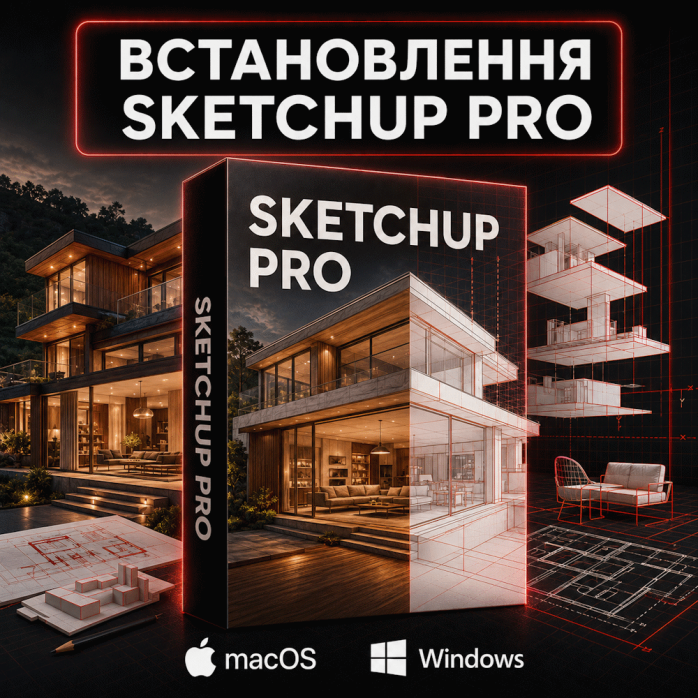 Встановлення SketchUp Pro