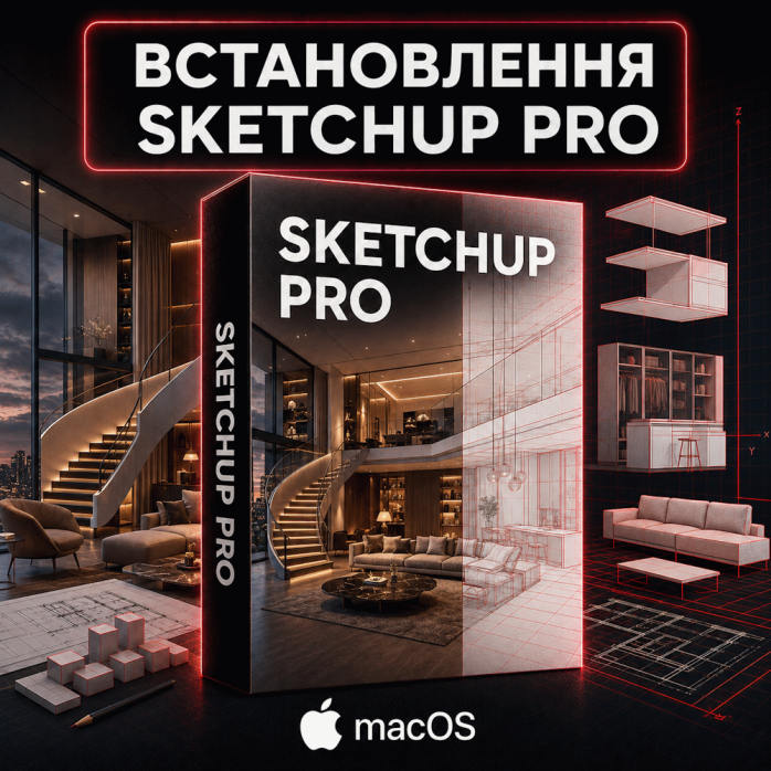 Установка SketchUp Pro на Mac