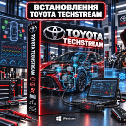 Встановлення Toyota Techstream