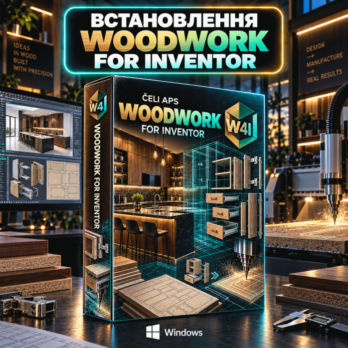 Установка Celi APS Woodwork for Inventor