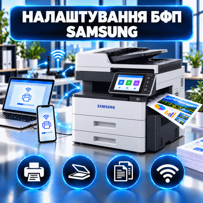 Настройка МФУ Samsung