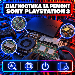 Диагностика и ремонт Sony PlayStation 3