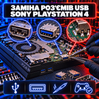 Заміна роз'ємів USB Sony PlayStation 4