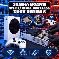 Заміна модуля Wi-Fi / Xbox Wireless Xbox Series S