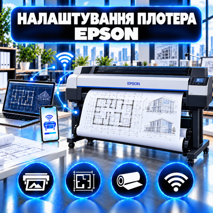 Налаштування плотера Epson