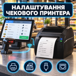 Налаштування чекового принтера