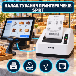 Налаштування принтера чеків SPRT