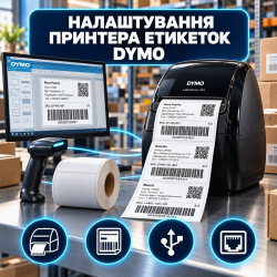 Налаштування принтера етикеток DYMO