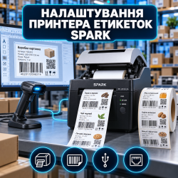 Настройка принтера этикеток Spark