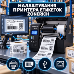 Настройка принтера этикеток Zonerich