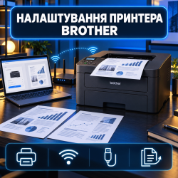 Налаштування принтера Brother