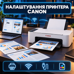 Налаштування принтера Canon