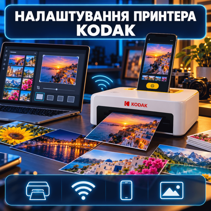 Налаштування принтера Kodak