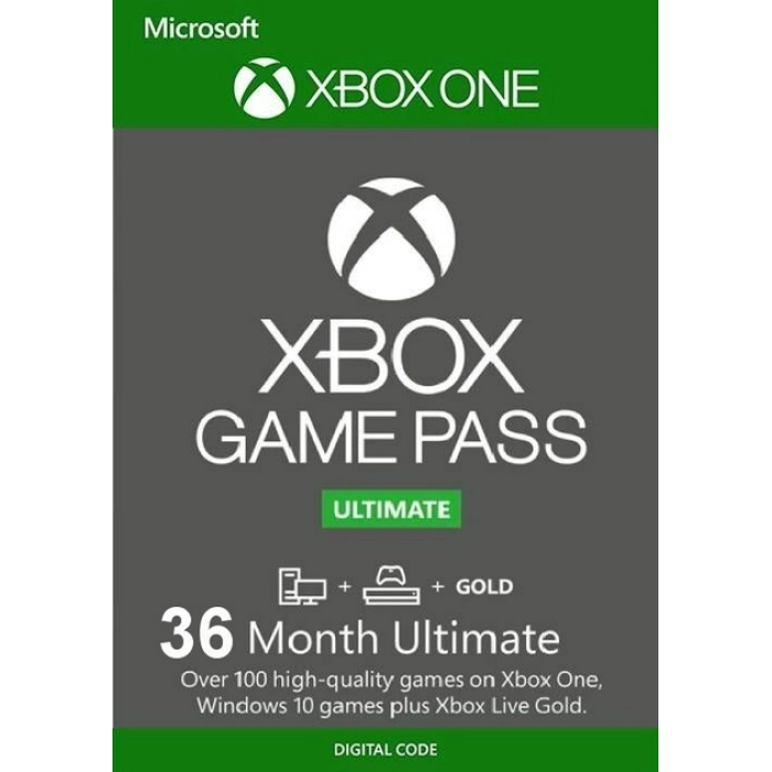 Подписка Xbox Game Pass Ultimate: 1 – 36 месяцев