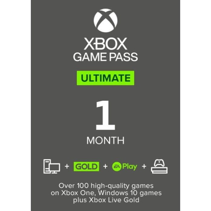 Подписка Xbox Game Pass Ultimate: 1 – 36 месяцев