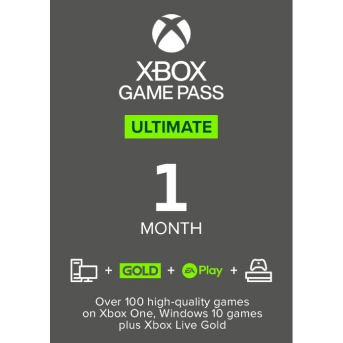 Подписка Xbox Game Pass Ultimate: 1 – 36 месяцев