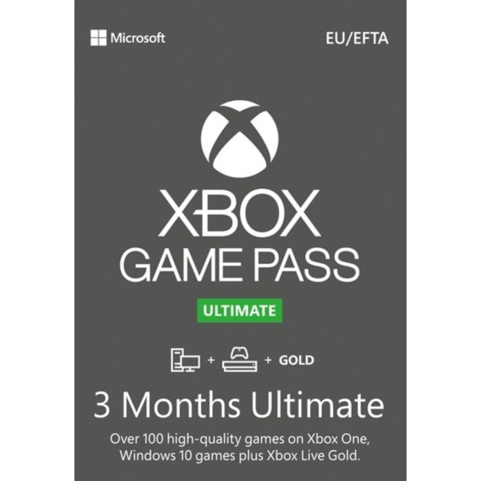 Подписка Xbox Game Pass Ultimate: 1 – 36 месяцев
