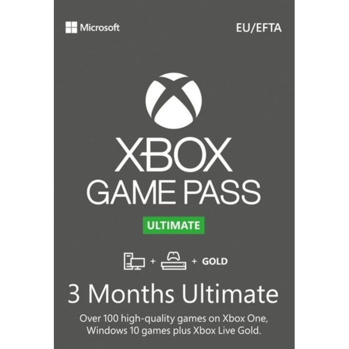 Подписка Xbox Game Pass Ultimate: 1 – 36 месяцев