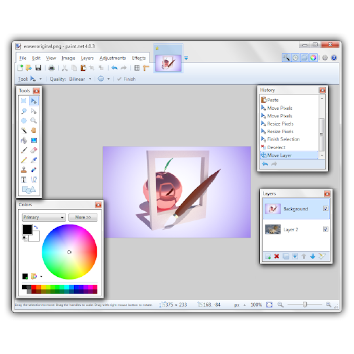 Установка Paint.NET