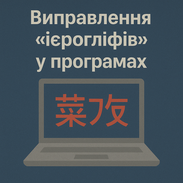 Исправление «иероглифов» и кракозябр в программном обеспечении Description: «Львів Сервіс» дистанционно устраняет иероглифы в SolidWorks,