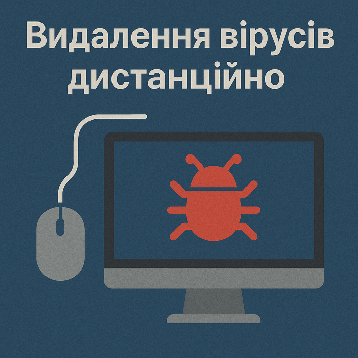 Професійне віддалене видалення вірусів