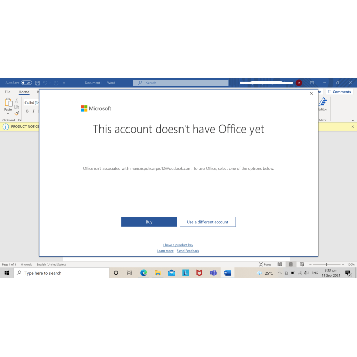 Дистанційна активація Microsoft Office