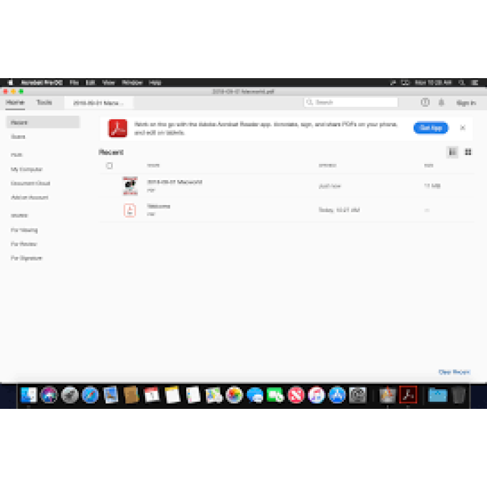 Установка Adobe Acrobat Standard DC