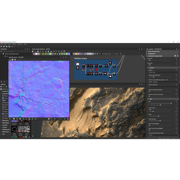 Настройка Adobe Substance 3D Designer