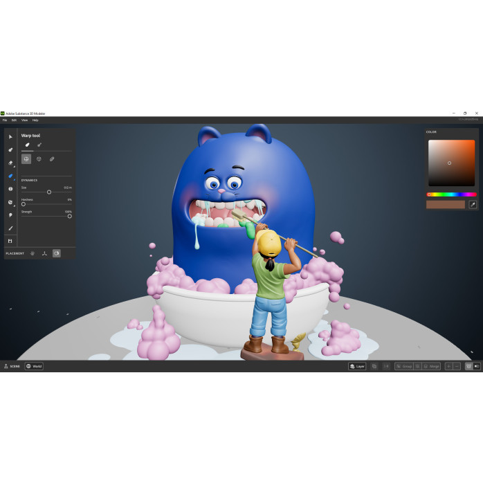 Настройка Adobe Substance 3D Modeler