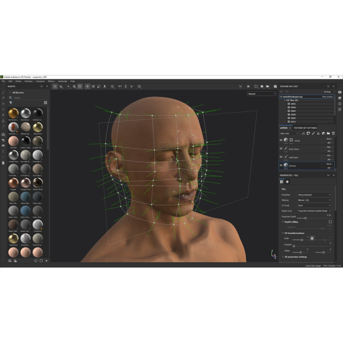 Установка Adobe Substance 3D Painter — профессиональное текстурирование и материалы для 3D