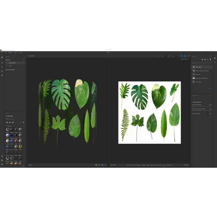 Настройка Adobe Substance 3D Sampler