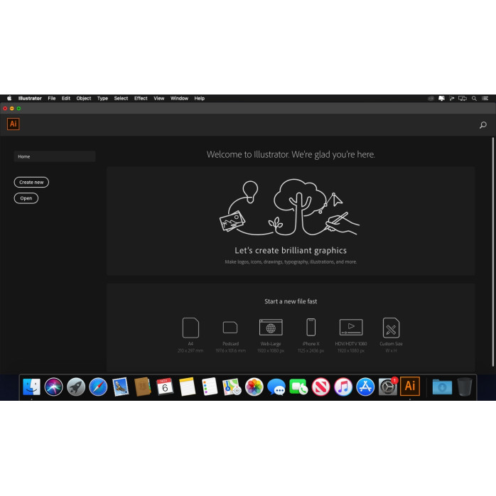 Установка Adobe Illustrator на MacOS
