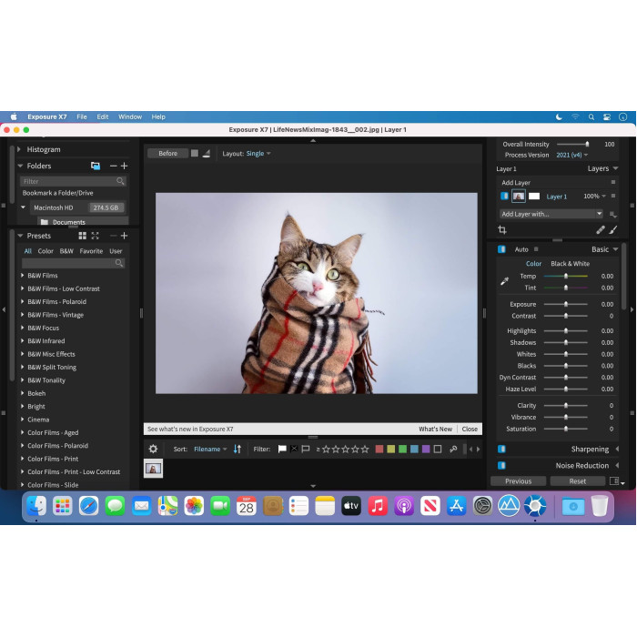 Встановлення Exposure X7