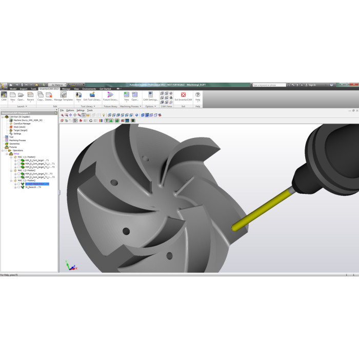 InventorCAM – професійна CAD/CAM система нового покоління від SolidCAM