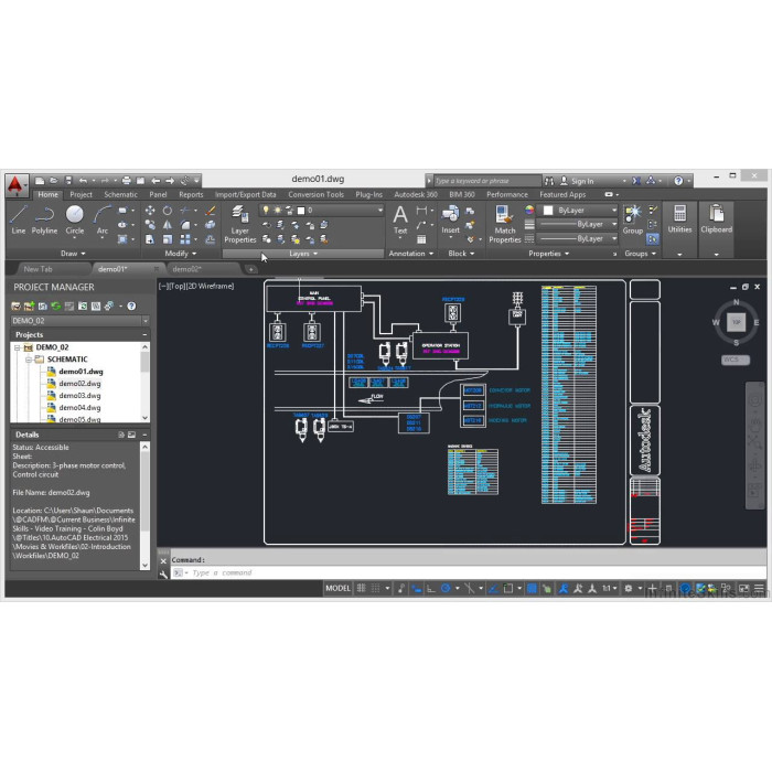 Дистанционная Установка Autodesk AutoCAD Electrical